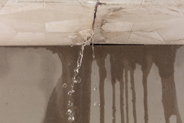 Professional Sewage Cleanup technician working in Russellville, MO